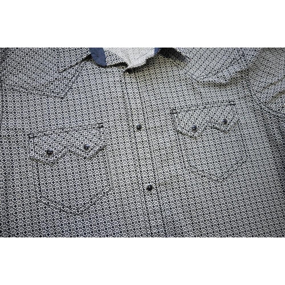 Cody James Western Pearl Snaps Tribal Southwestern Cowboy Shirt Mens Size Large - Picture 6 of 9